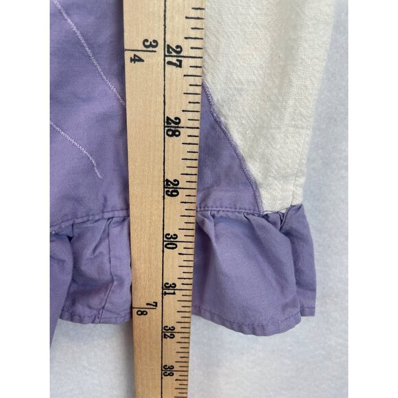 Vintage Hand-Embroidered Pillowcase With Ruffled Edge 17" x 32" - Picture 5 of 10